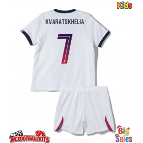 Paris Saint-Germain Khvicha Kvaratskhelia #7 Replica Away Stadium Kit for Kids 2026-27 Short Sleeve (+ pants)